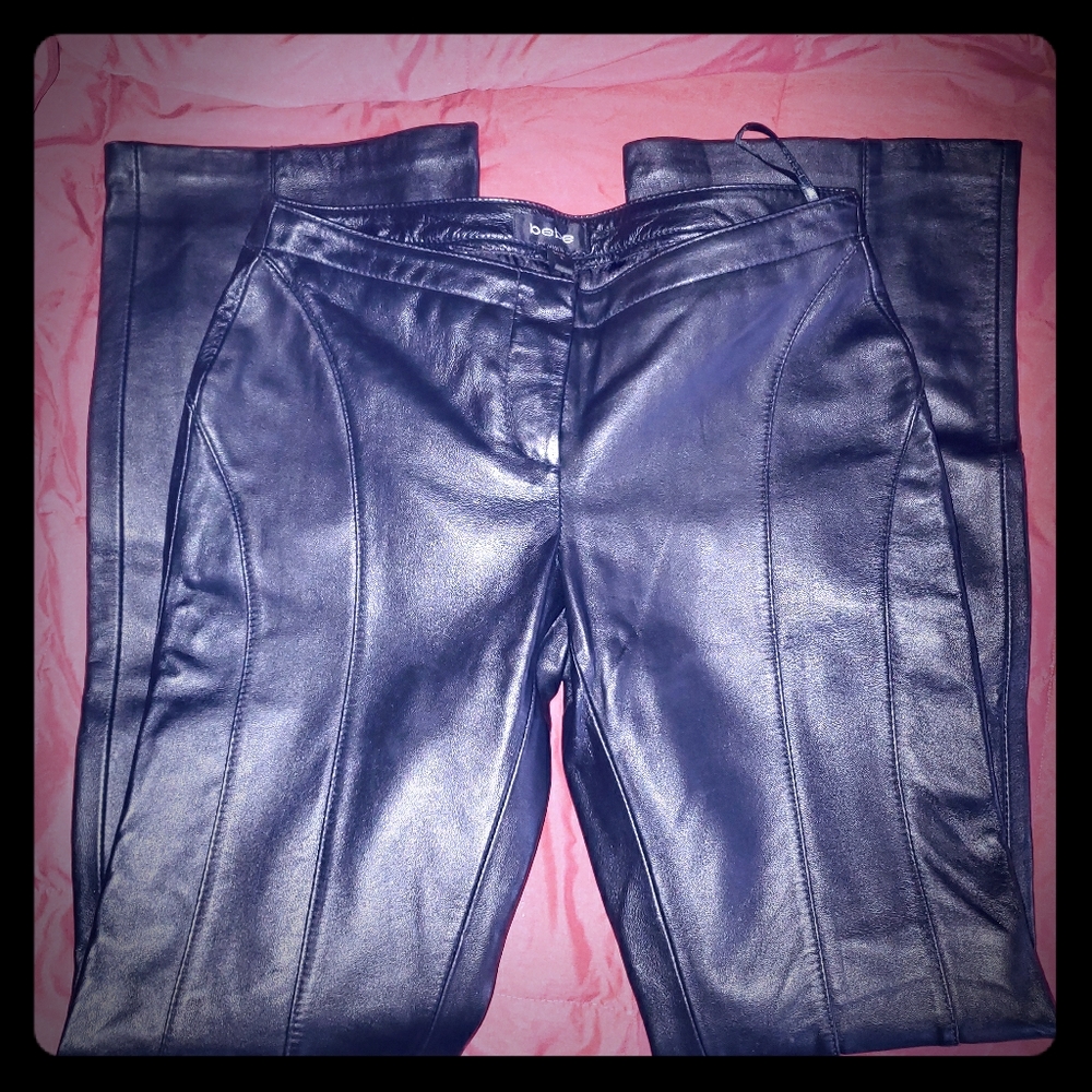 Black bebe pants